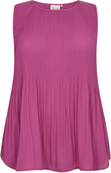 Curvy Wakersten 1 Top Pink
